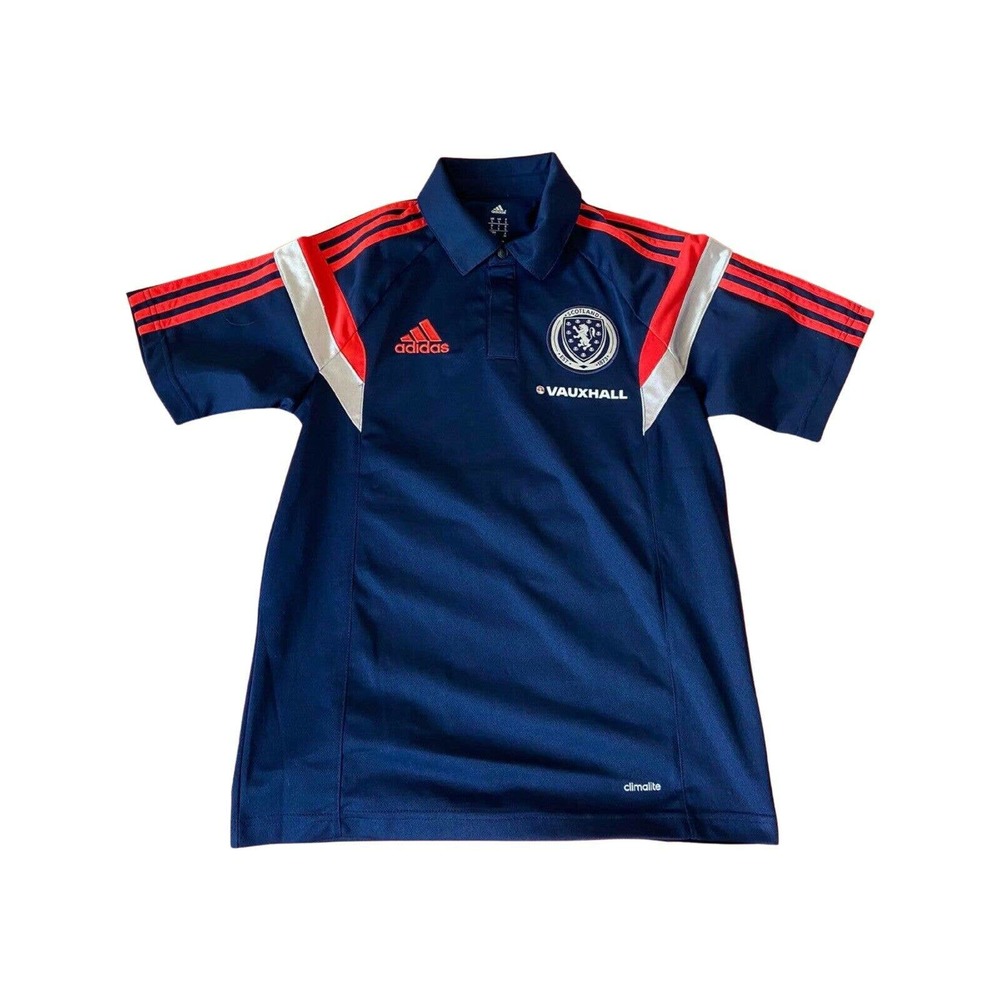 Men’s Adidas Scotland Home Soccer Football Shirt Jersey Small